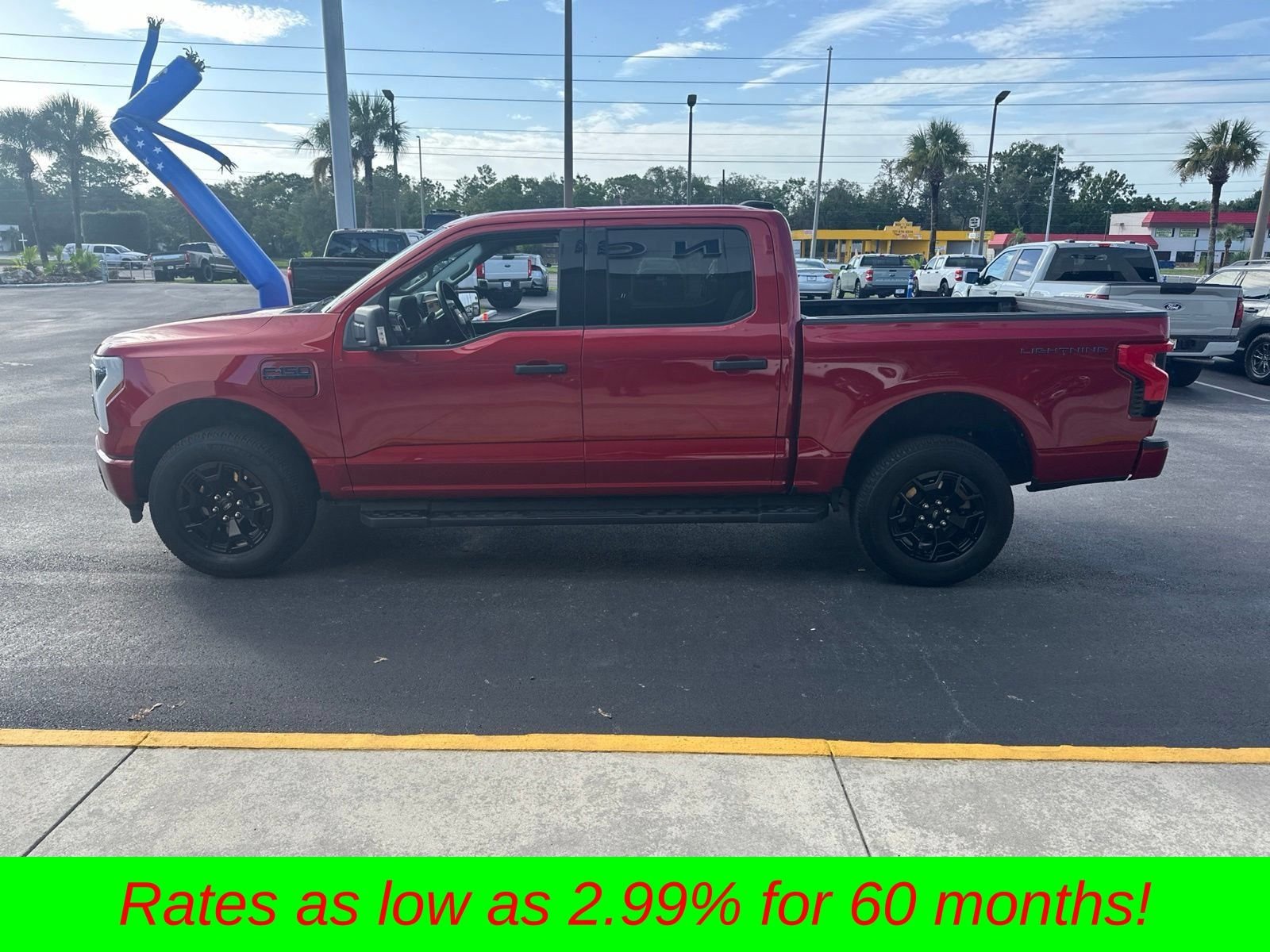 Certified Used 2025 Red Metallic Ford XLT image 8