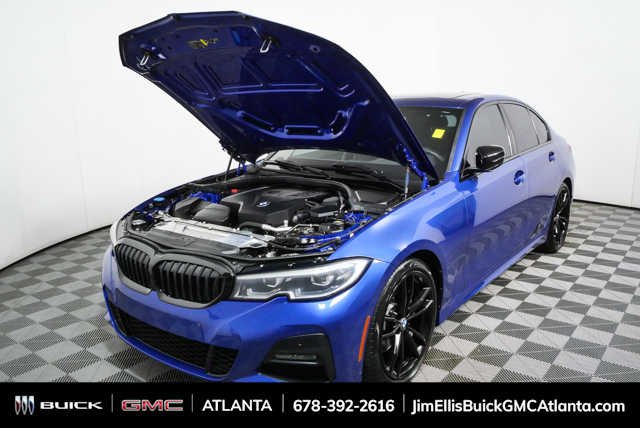Used 2021 Portimao Blue Metallic BMW 330i image 33