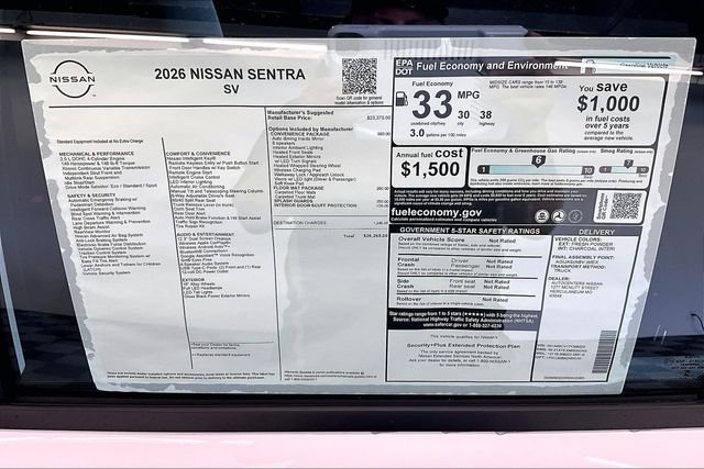 New 2026 Fresh Powder Nissan SV image 39