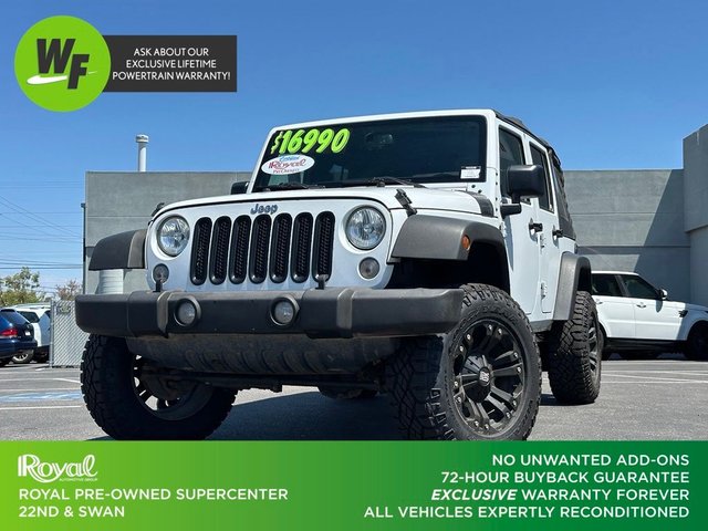 2018 Jeep Wrangler JK Unlimited Sport