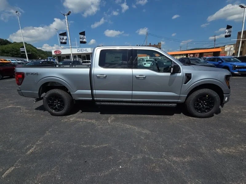 New 2026 Iconic Silver Metallic Ford XLT image 8