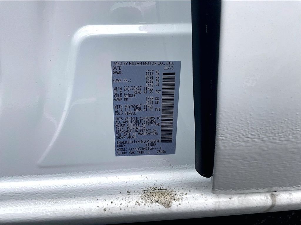 2026 Nissan Frontier SV - Photo 14