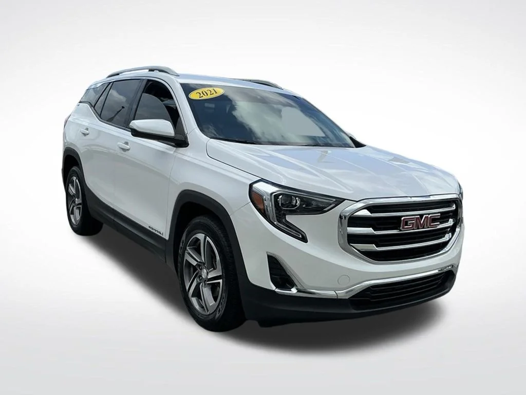 Used 2021 White GMC SLT image 17