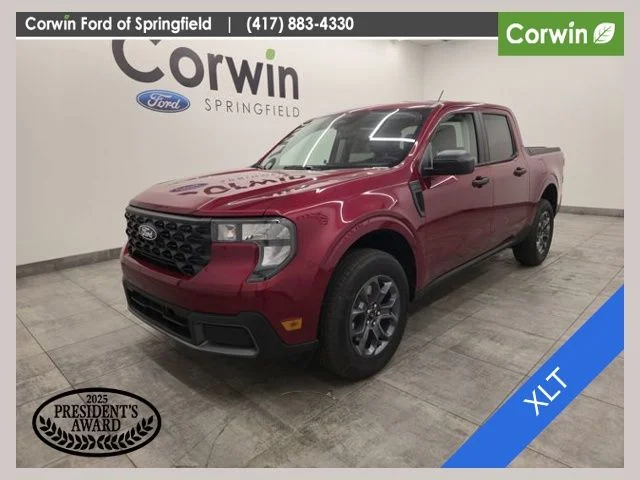 New 2026 Ruby Red Metallic Tinted Clearcoat Ford XLT image 1