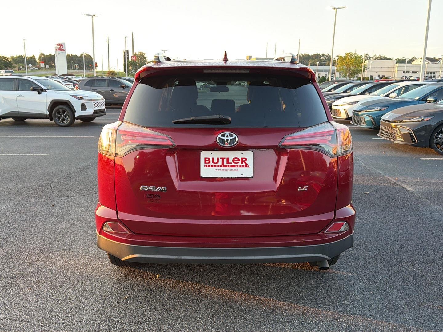 Used 2018 Ruby Flare Pearl Toyota LE image 5