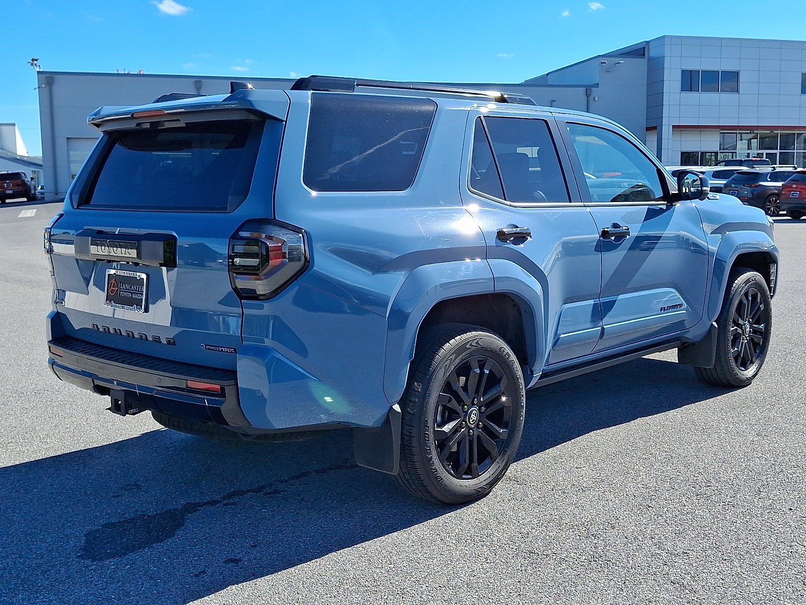 Certified Used 2025 HERITAGE BLUE Toyota Hybrid Platinum image 7