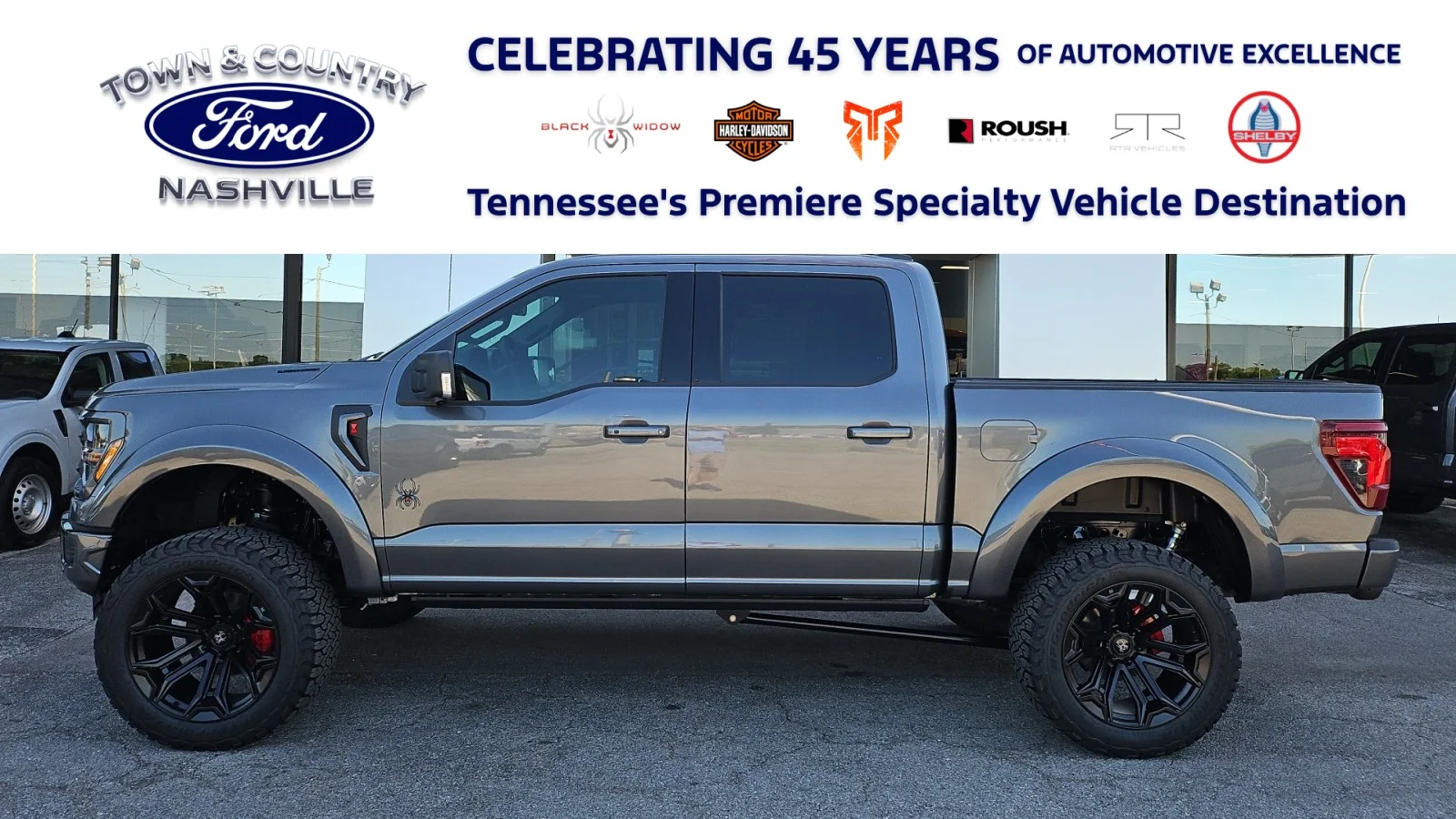 New 2026 Carbonized Gray Metallic Ford Black Widow Supercharged 710HP 4WD image 1