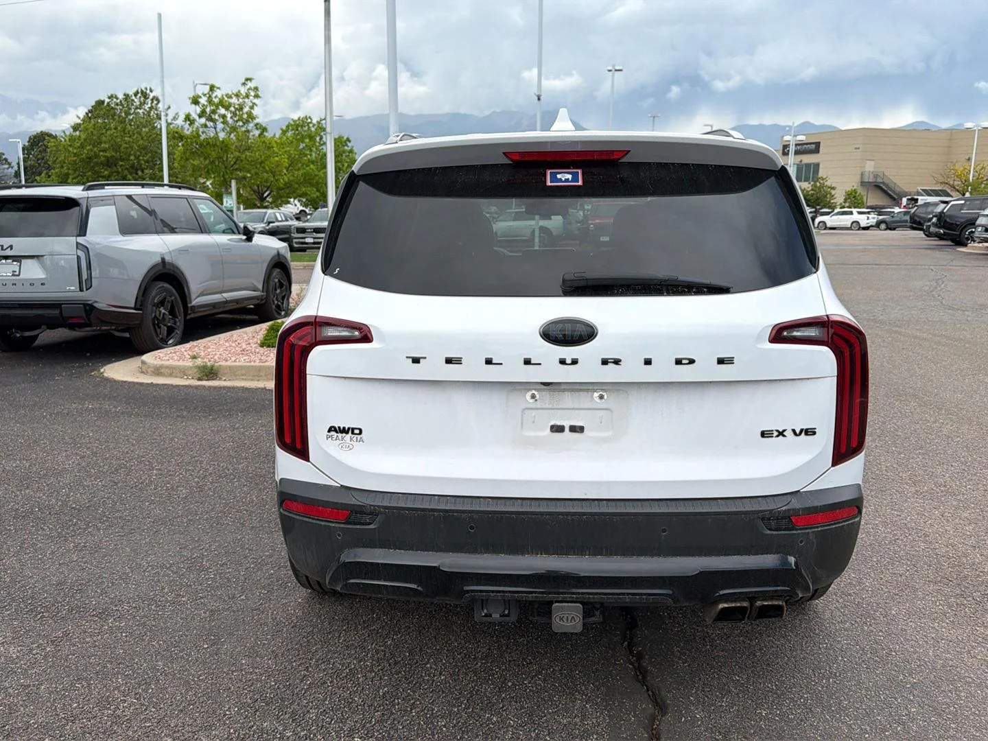 Used 2021 Glacial White Pearl Kia EX image 6