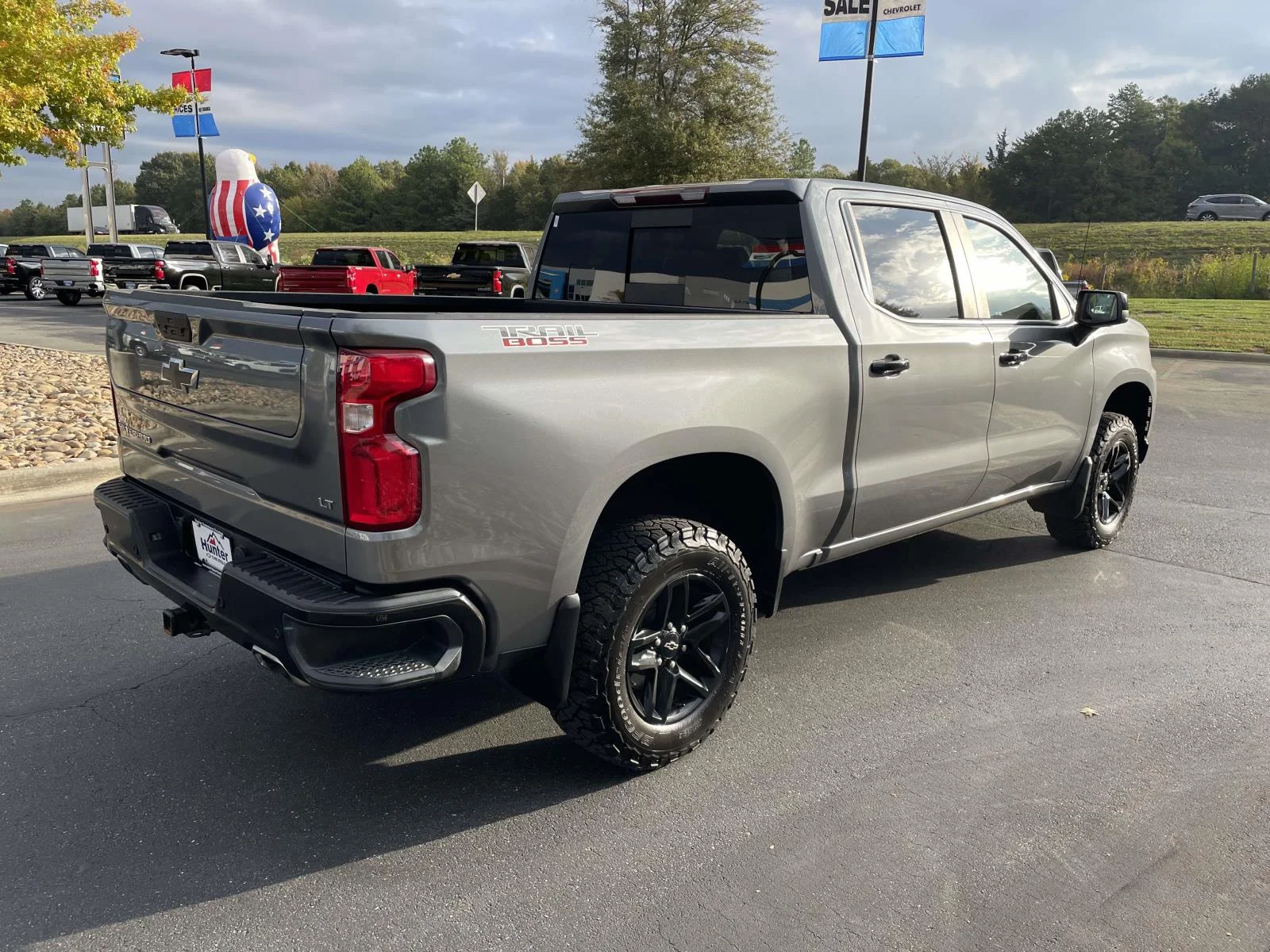 Certified Used 2021 SATIN STEEL METALLIC Chevrolet LT Trail Boss image 6