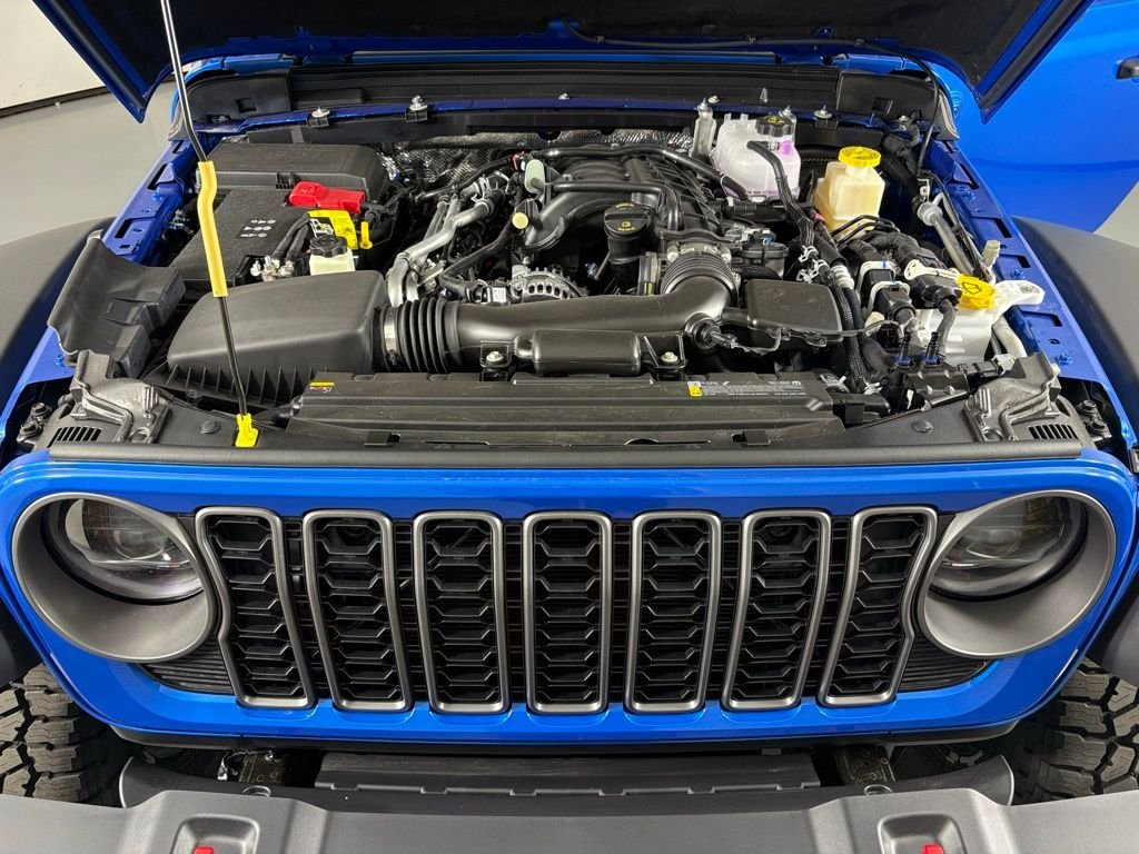 New 2026 Hydro Blue Pearl-Coat Exterior Paint Jeep Rubicon image 42