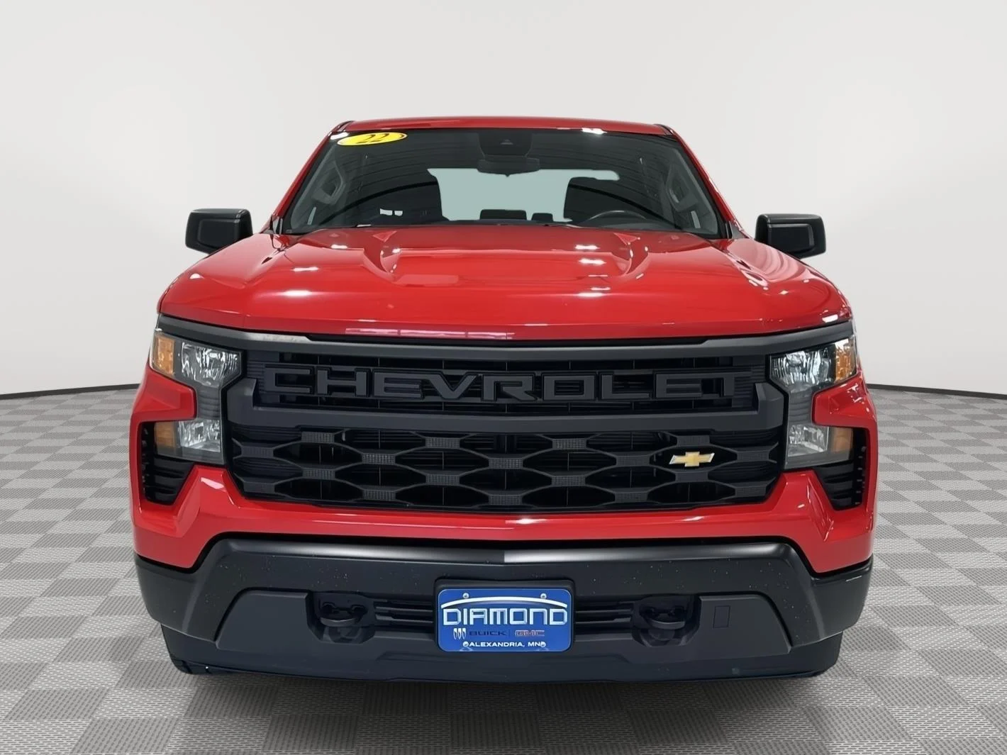 Used 2022 Red Hot Chevrolet Work Truck image 8