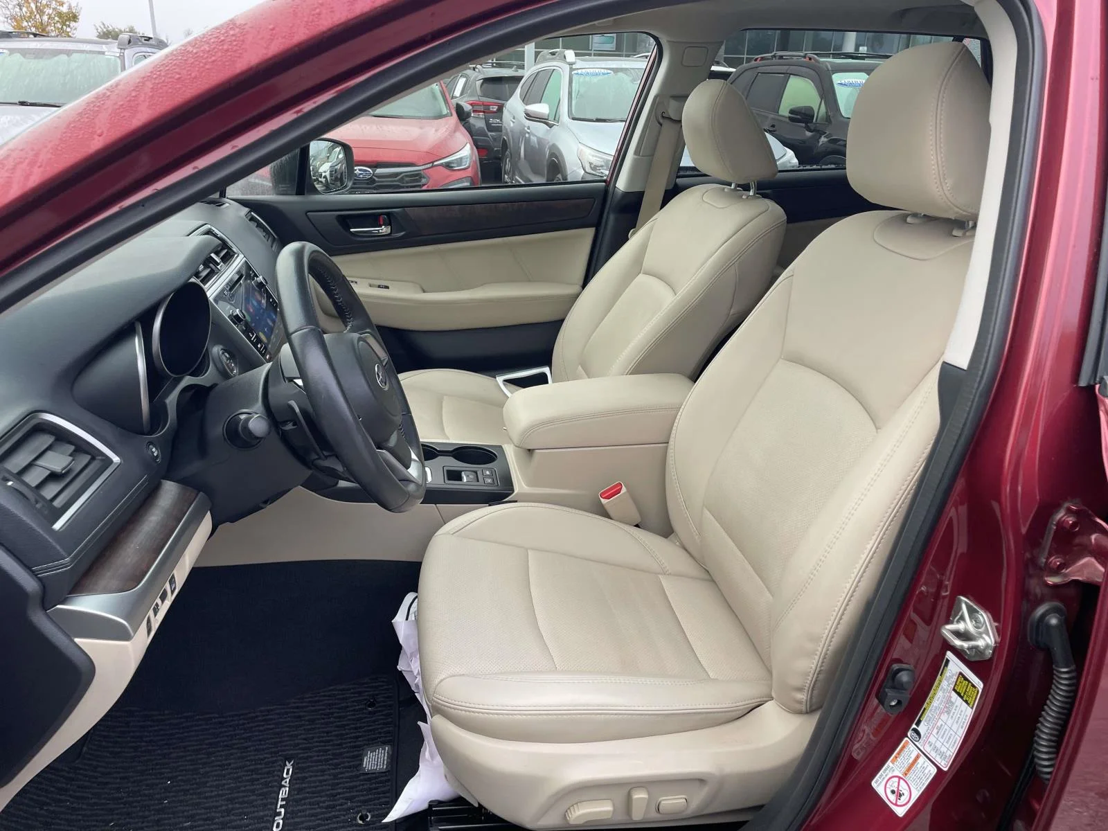 Used 2019 Crimson Red Pearl Subaru Limited image 8