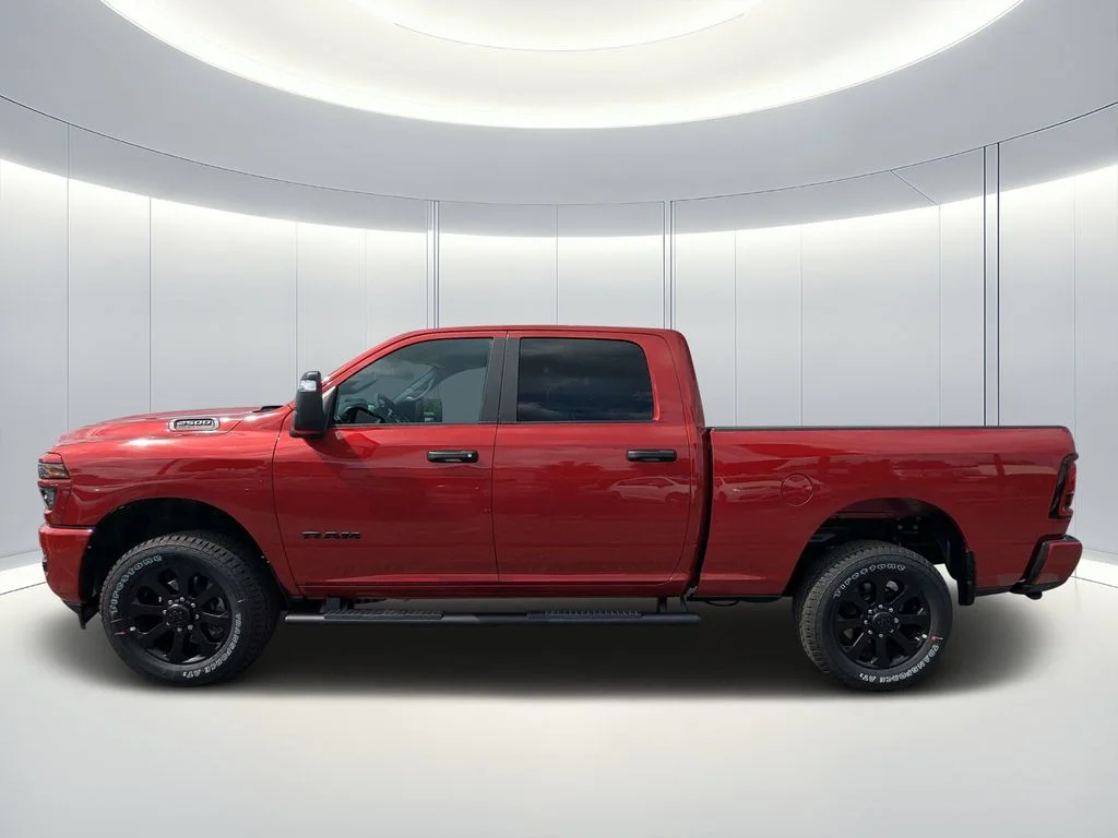 New 2026 Molten Red Pearl-Coat Exterior Paint RAM Big Horn image 7