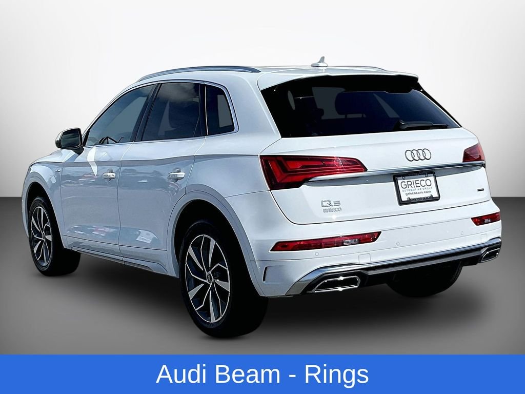 Used 2023 White Audi 45 S line Premium image 5