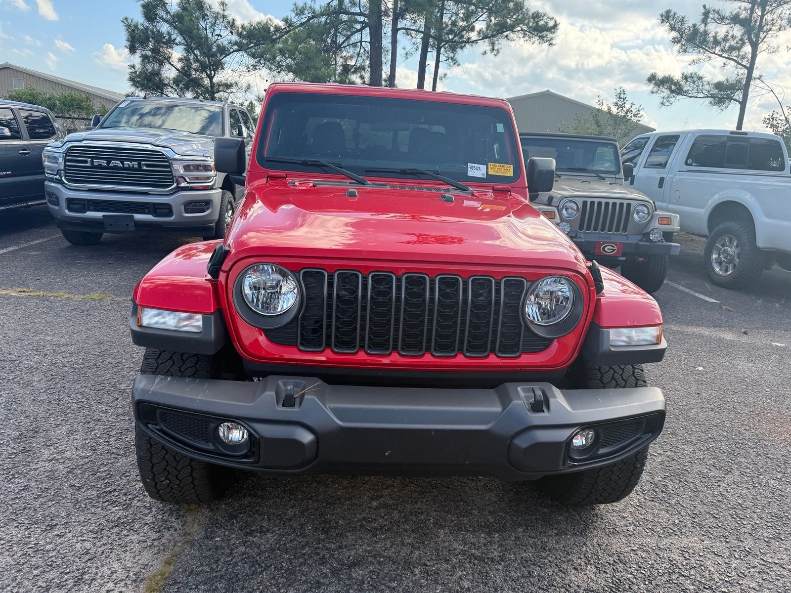 Certified Used 2024 Red Jeep Sport image 2