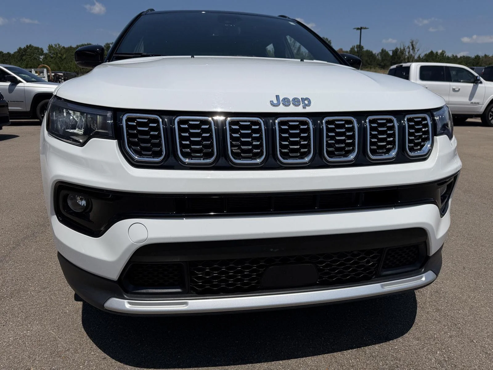Used 2025 Bright White Clearcoat Jeep Limited image 23