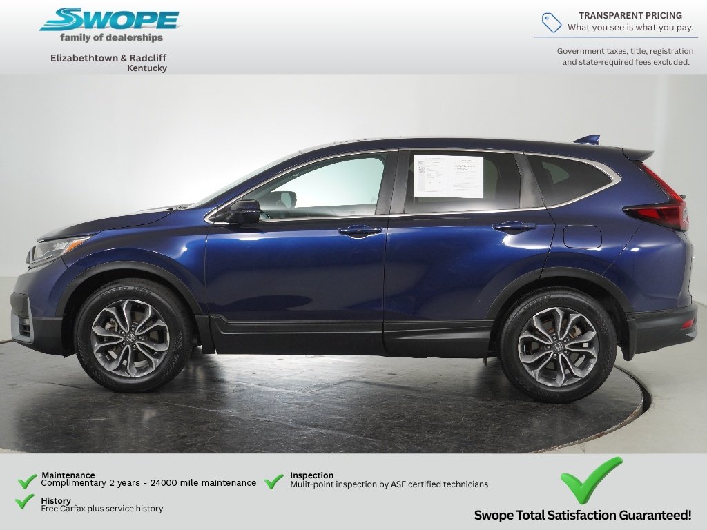Used 2022 Obsidian Blue Pearl Honda EX image 6