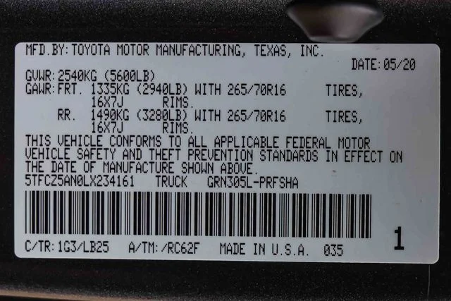 Used 2020 Gray Toyota TRD Pro image 26