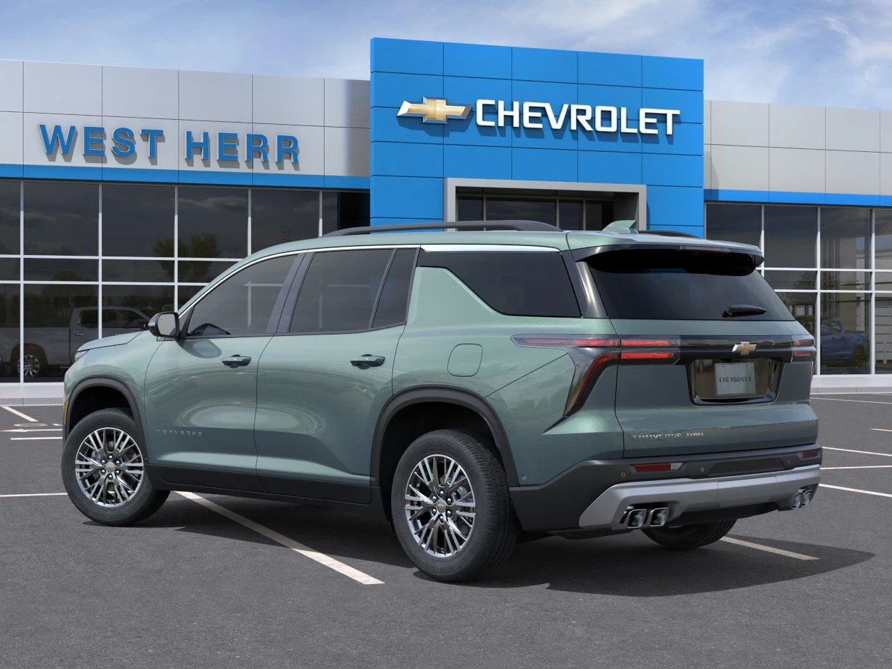 New 2027 Trillium Green Metallic Chevrolet LT image 3