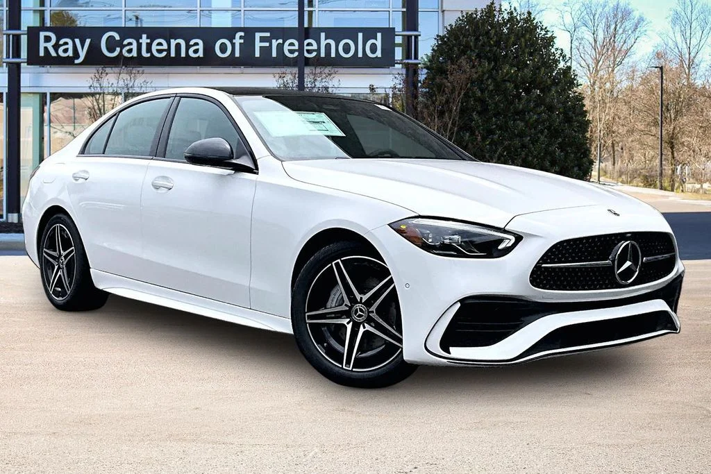 New 2026 White Mercedes-Benz C 300 image 2