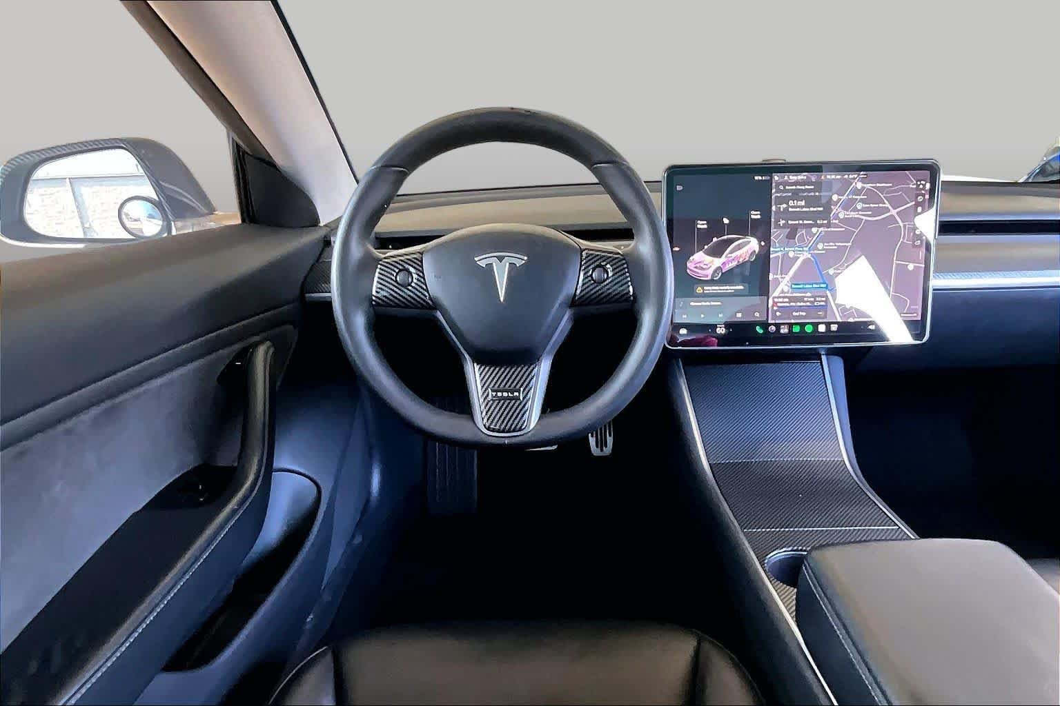 Used 2019 Pearl White Multi-Coat Tesla Standard Range Plus image 5
