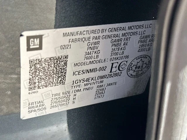 Used 2021 Gray Cadillac Sport image 22