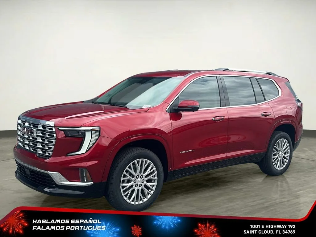 New 2026 Volcanic Red Tintcoat GMC Denali image 2