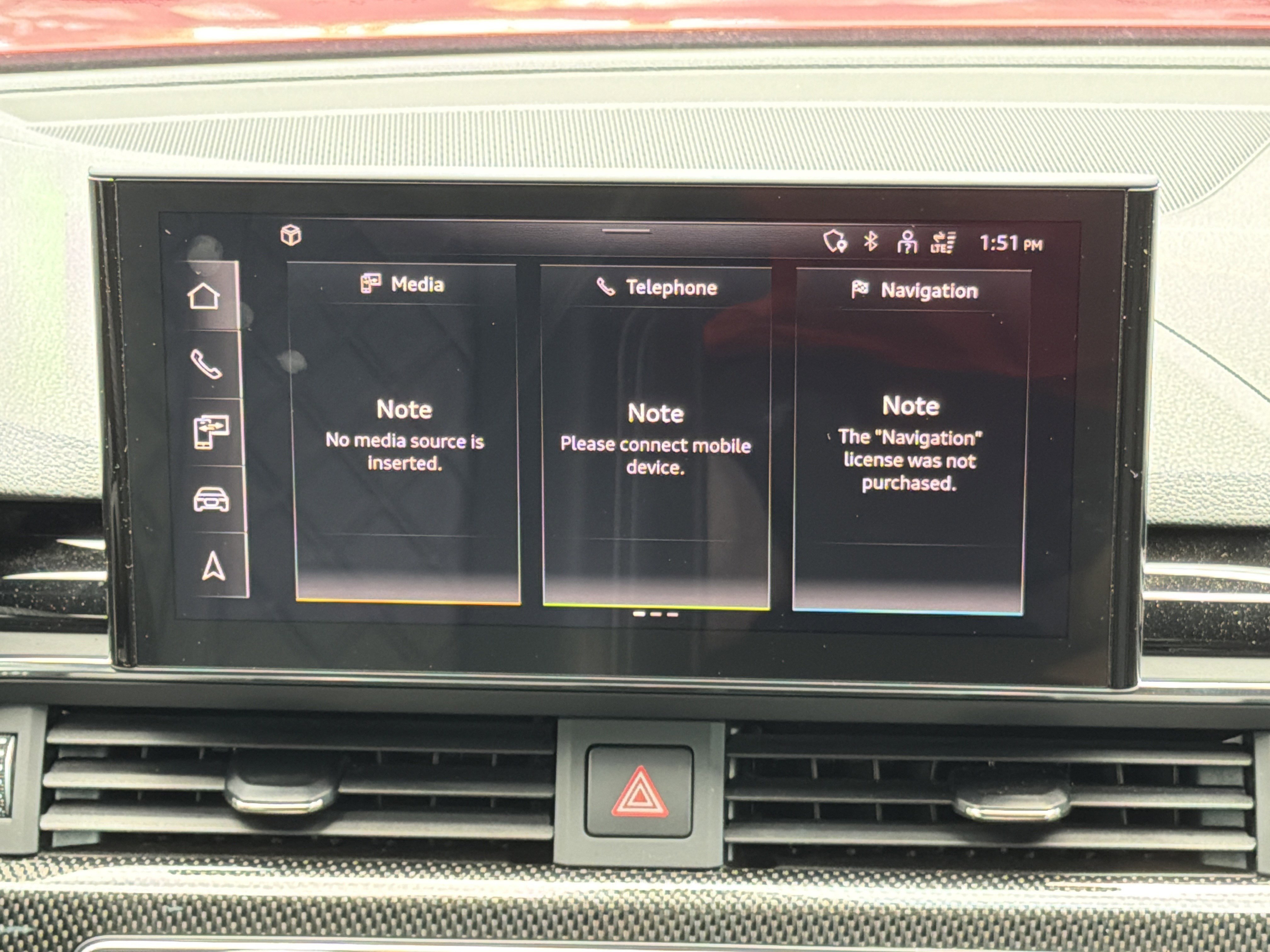Used 2024 Progressive Red Metallic Audi Premium Plus image 4