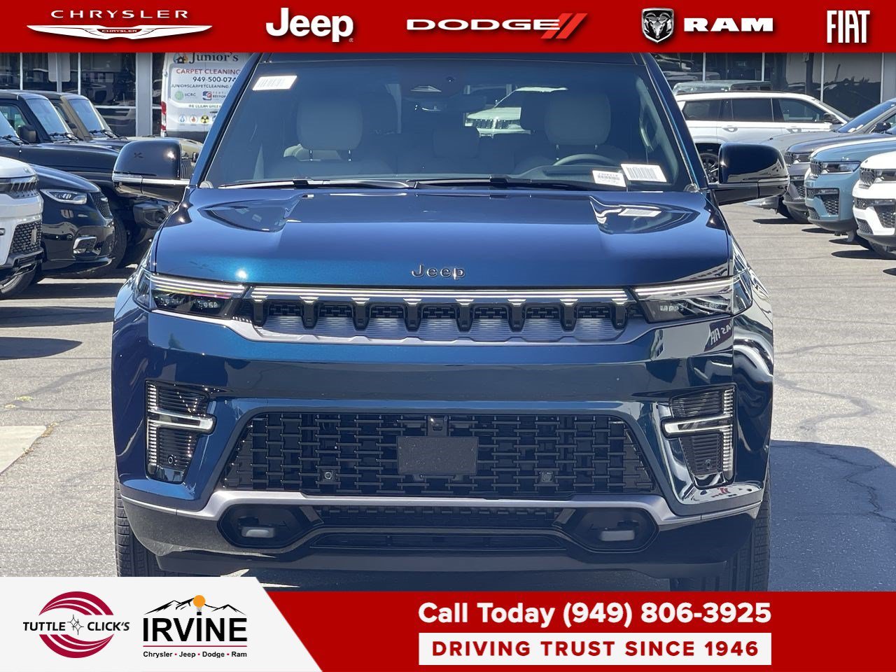 New 2026 Fathom Blue Pearlcoat Jeep Limited Reserve image 2