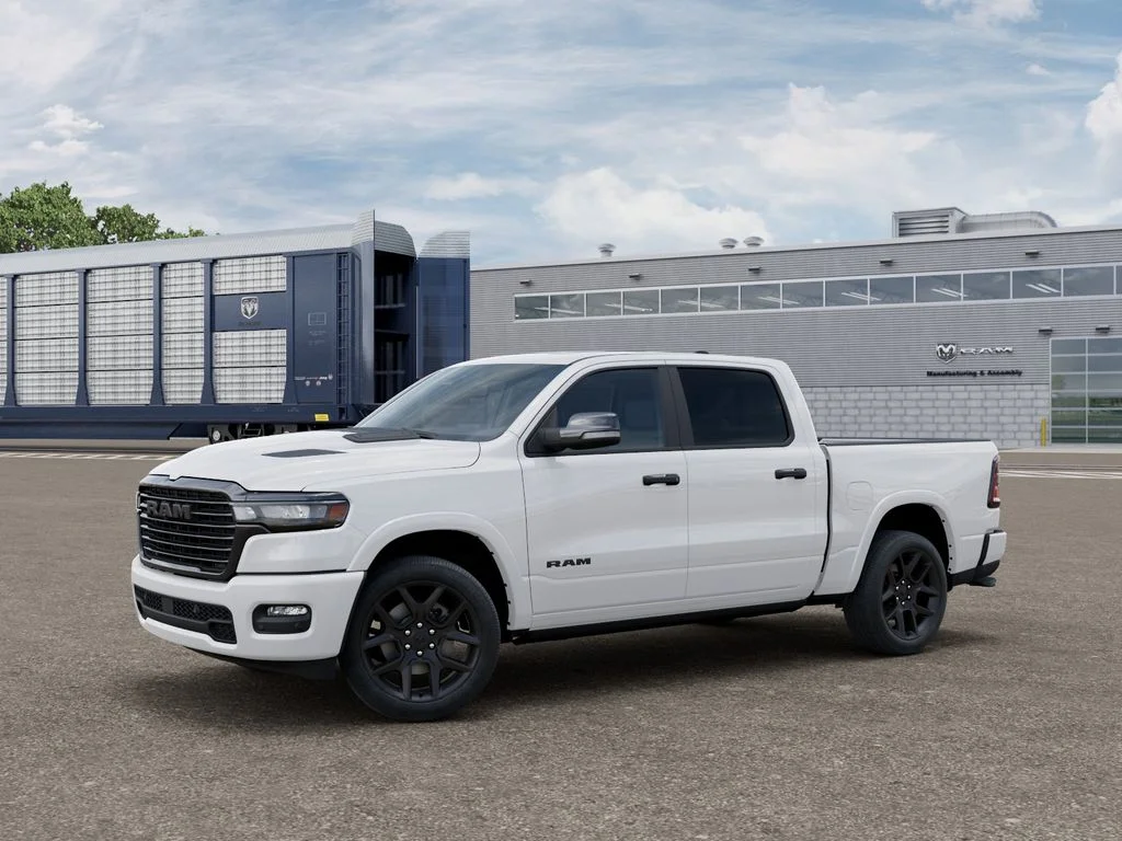 New 2027 White RAM Laramie image 2