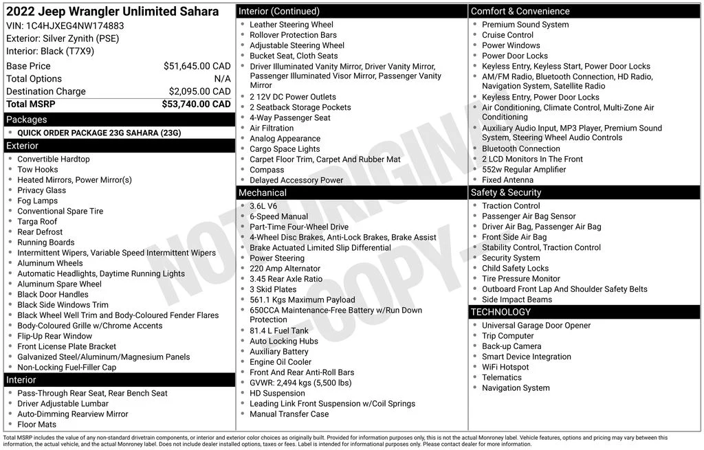 Used 2022 Silver Jeep Unlimited Sahara image 24