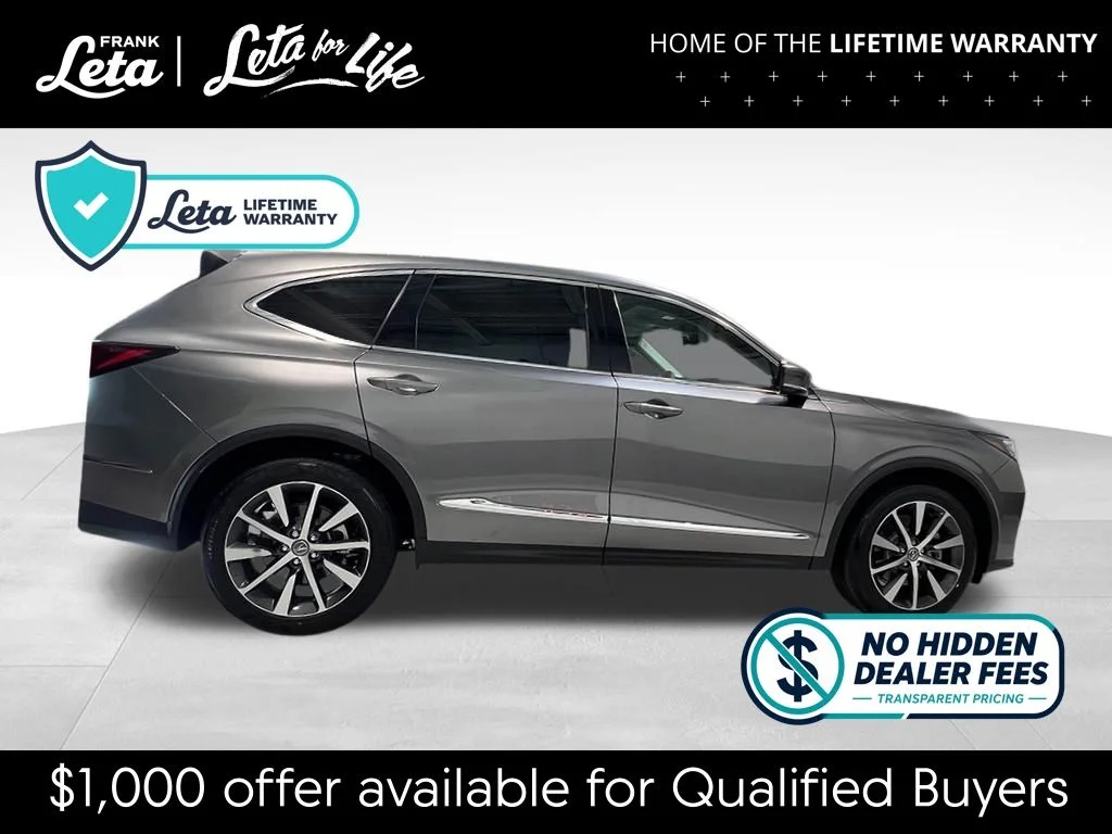 New 2026 Liquid Carbon Metallic Acura Technology Package image 8