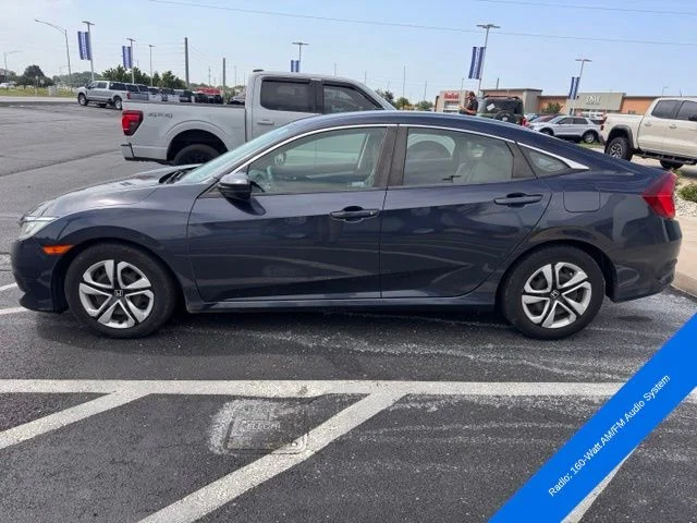 Used 2018 Honda Civic LX with VIN 19XFC2F57JE029732 for sale in Springfield, MO