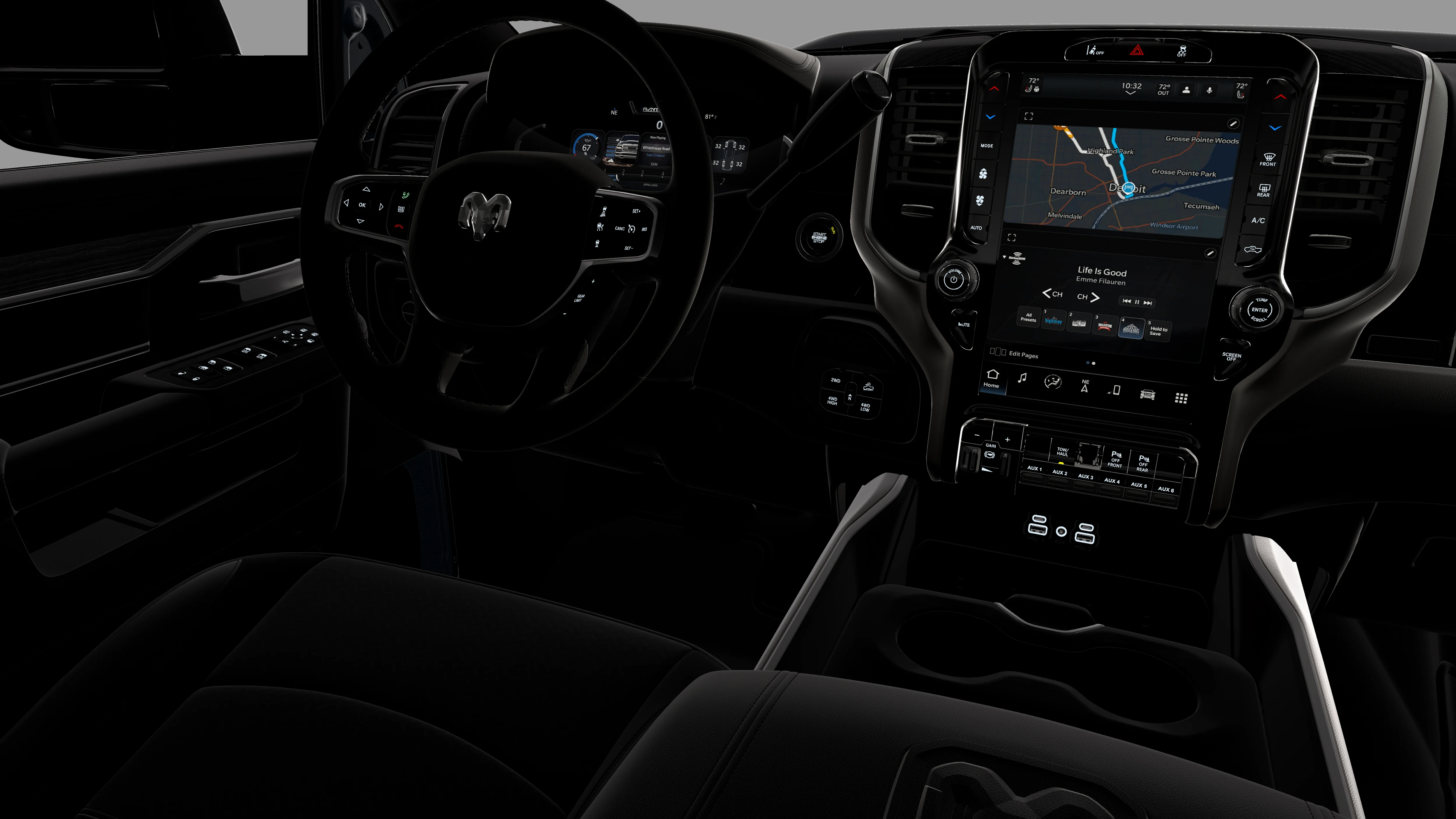 New 2026 Forged Blue Metallic Exterior Paint RAM LARAMIE image 21