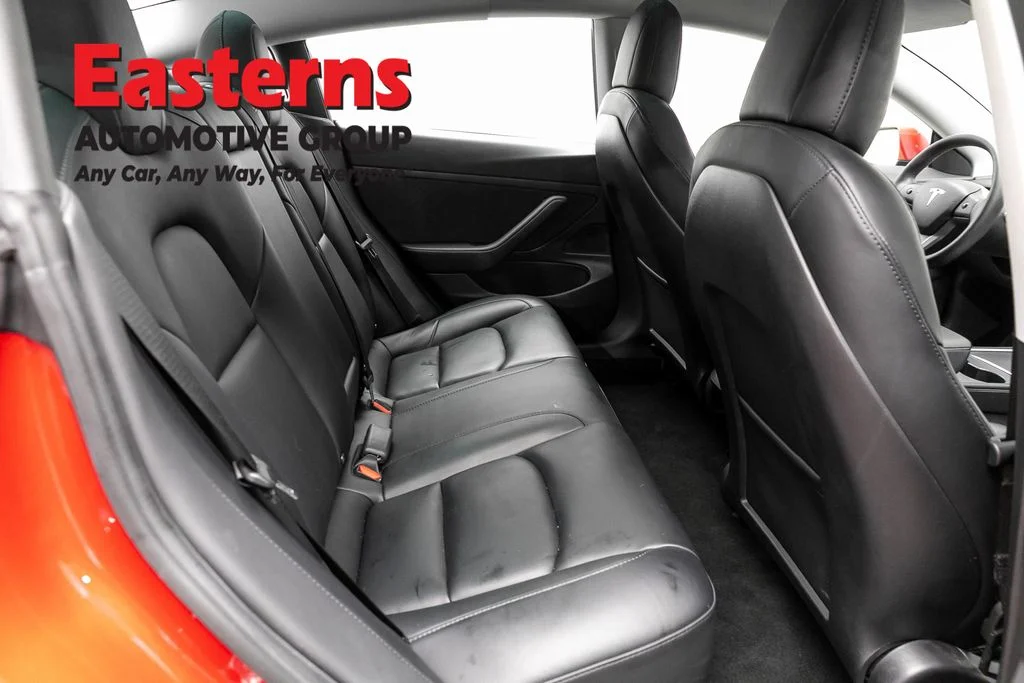 Used 2021 Red Tesla Standard Range Plus image 17