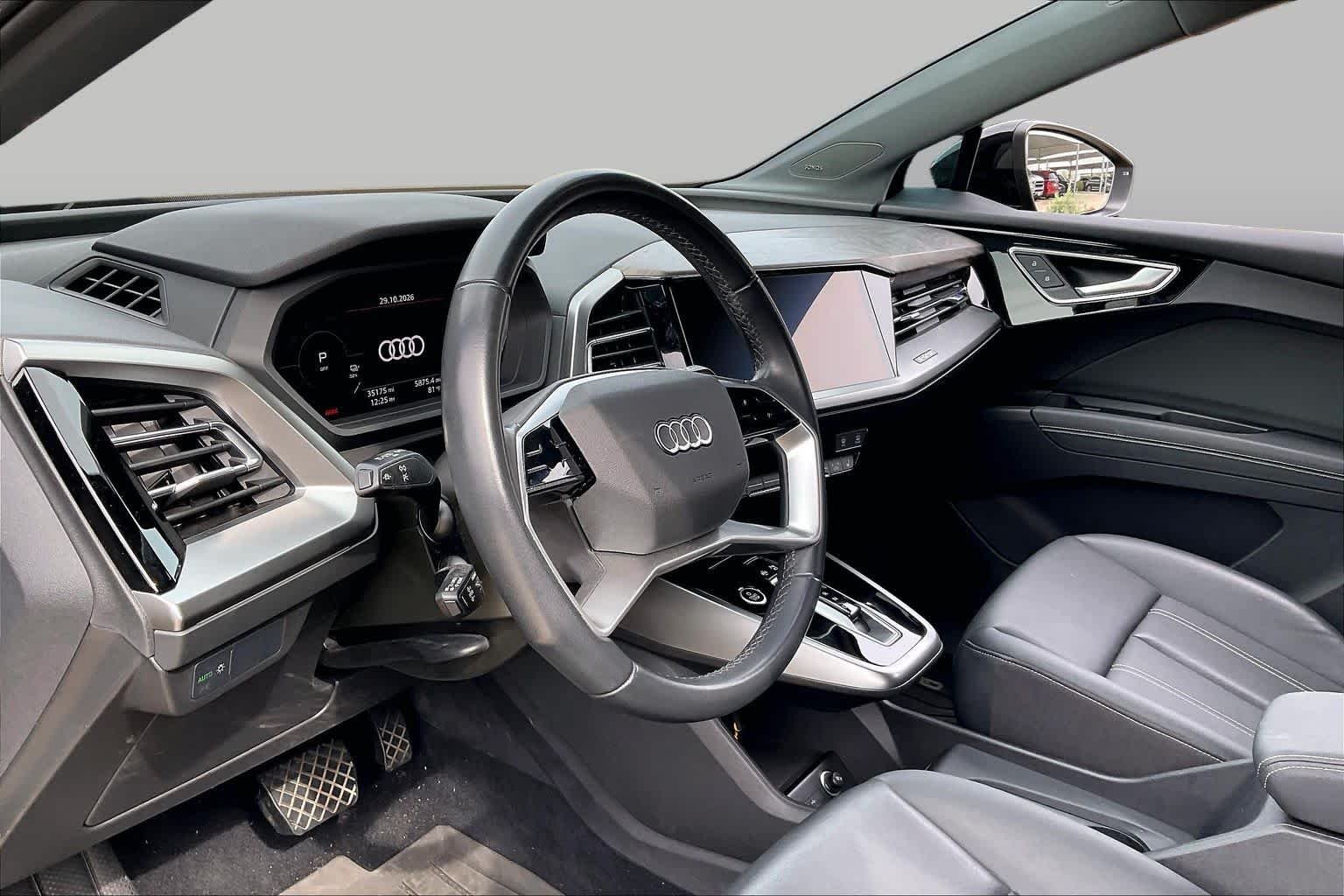 Used 2023 Mythos Black Metallic Audi Premium Plus image 17