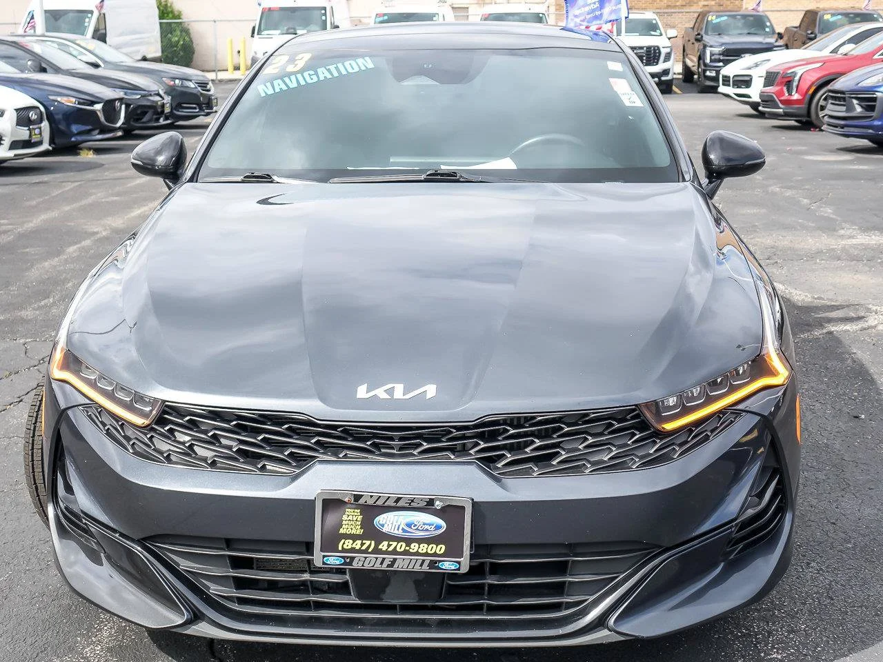 Used 2023 Gravity Gray Kia GT-Line image 4