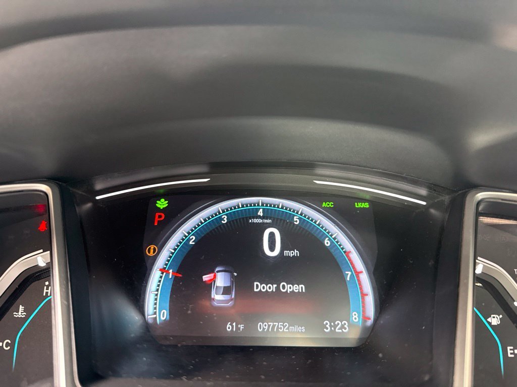 Used 2020 Lunar Silver Metallic Honda EX image 13