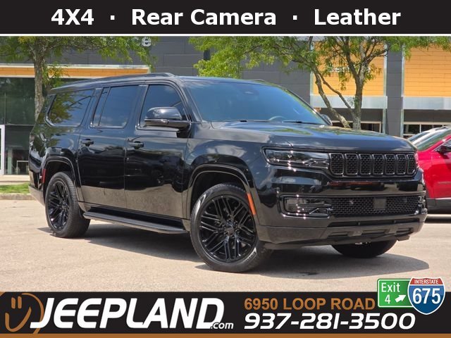 Used 2025 Diamond Black Crystal Pearlcoat Jeep Series II image 1