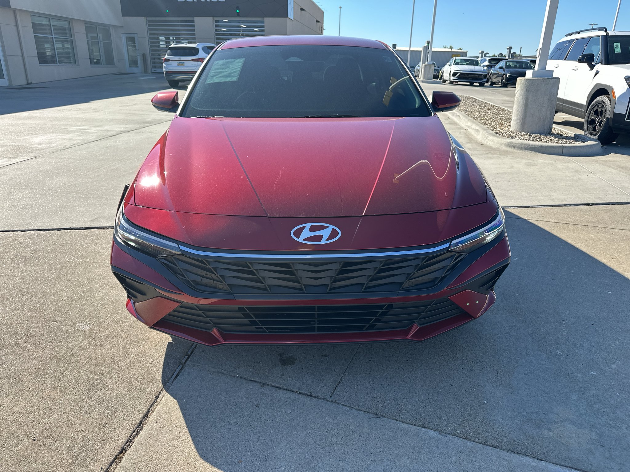 Used 2024 Ultimate Red Hyundai SEL image 13