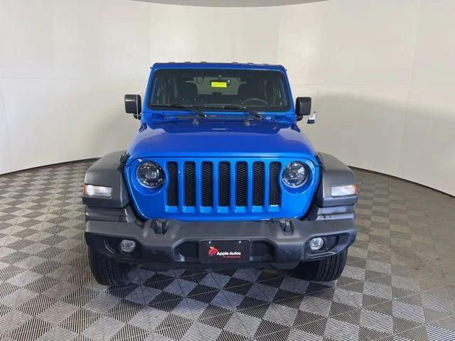 Certified 2023 Jeep Wrangler 2-Door Sport S with VIN 1C4HJXAG0PW676203 for sale in Shakopee, Minnesota