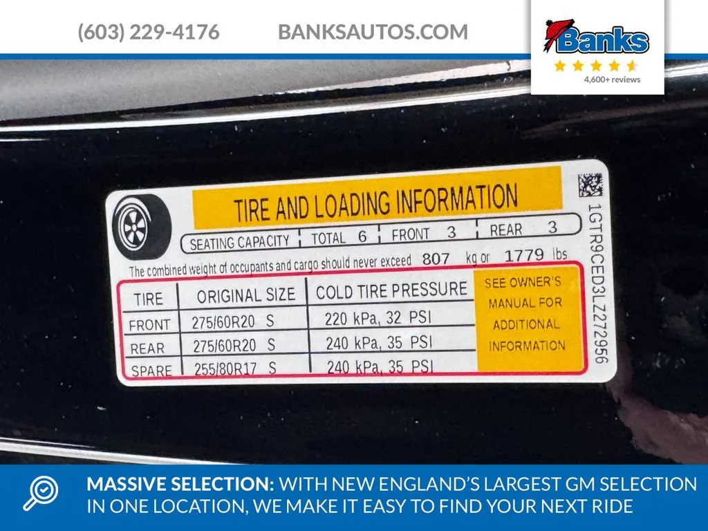 Used 2020 ONYX BLACK GMC Elevation image 8