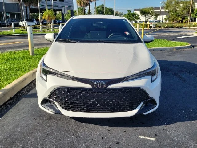 Used 2025 White Toyota SE image 2