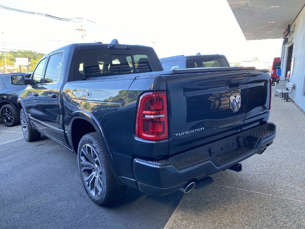 New 2027 Forged Blue Metallic Exterior Paint RAM Tungsten image 3