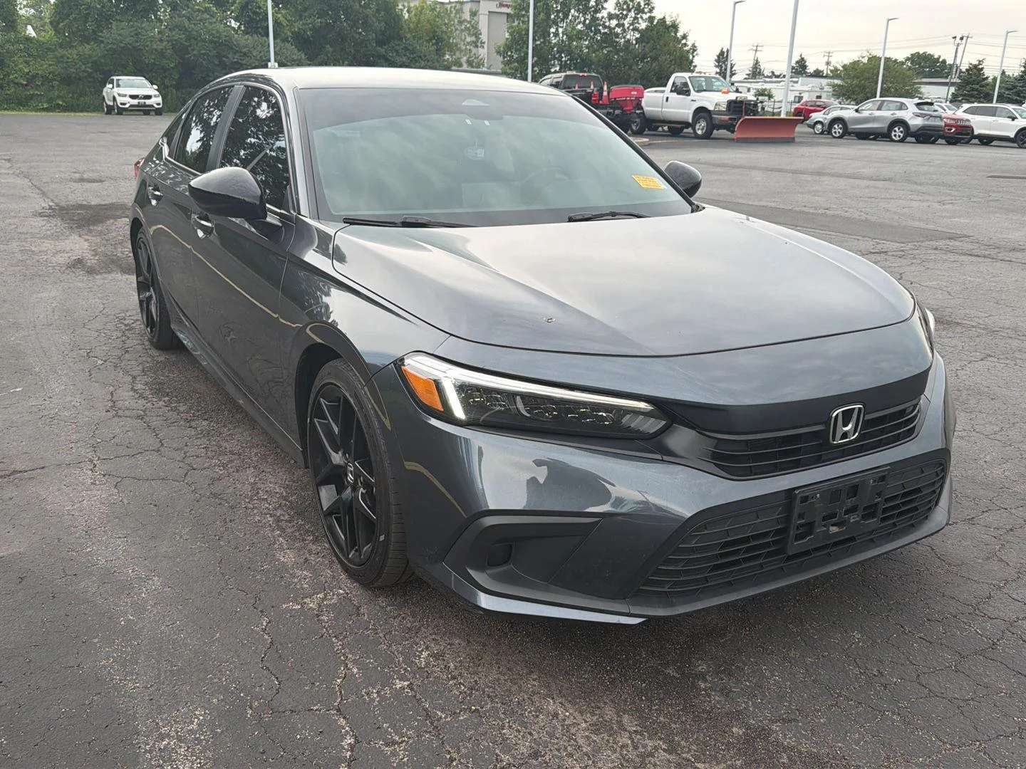 Used 2024 Meteorite Gray Metallic Honda Sport image 3
