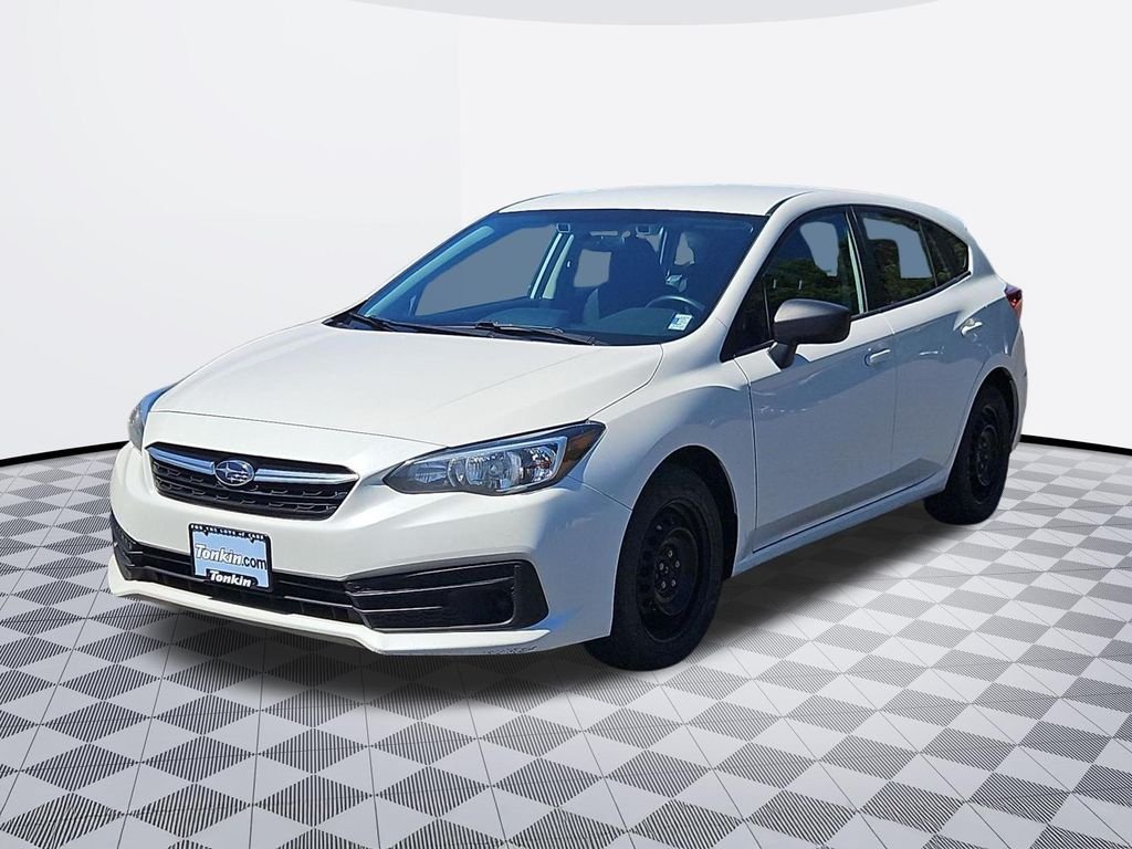 Used 2022 Crystal White Pearl Subaru Base image 2