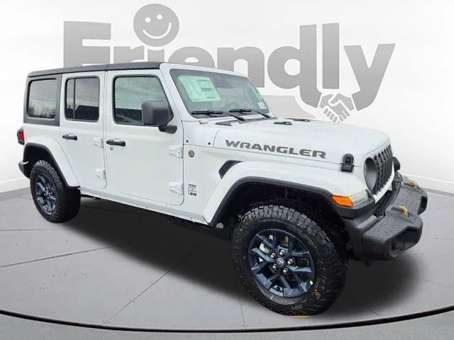 New 2026 Bright White Clearcoat Jeep 85th Anniversary Edition image 3