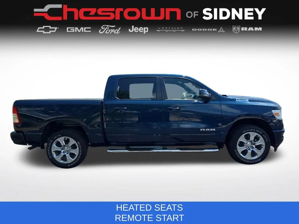 Used 2023 Patriot Blue Pearlcoat Ram Big Horn image 4