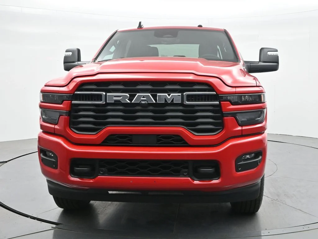New 2026 Flame Red Clear-Coat Exterior Paint RAM Big Horn image 2