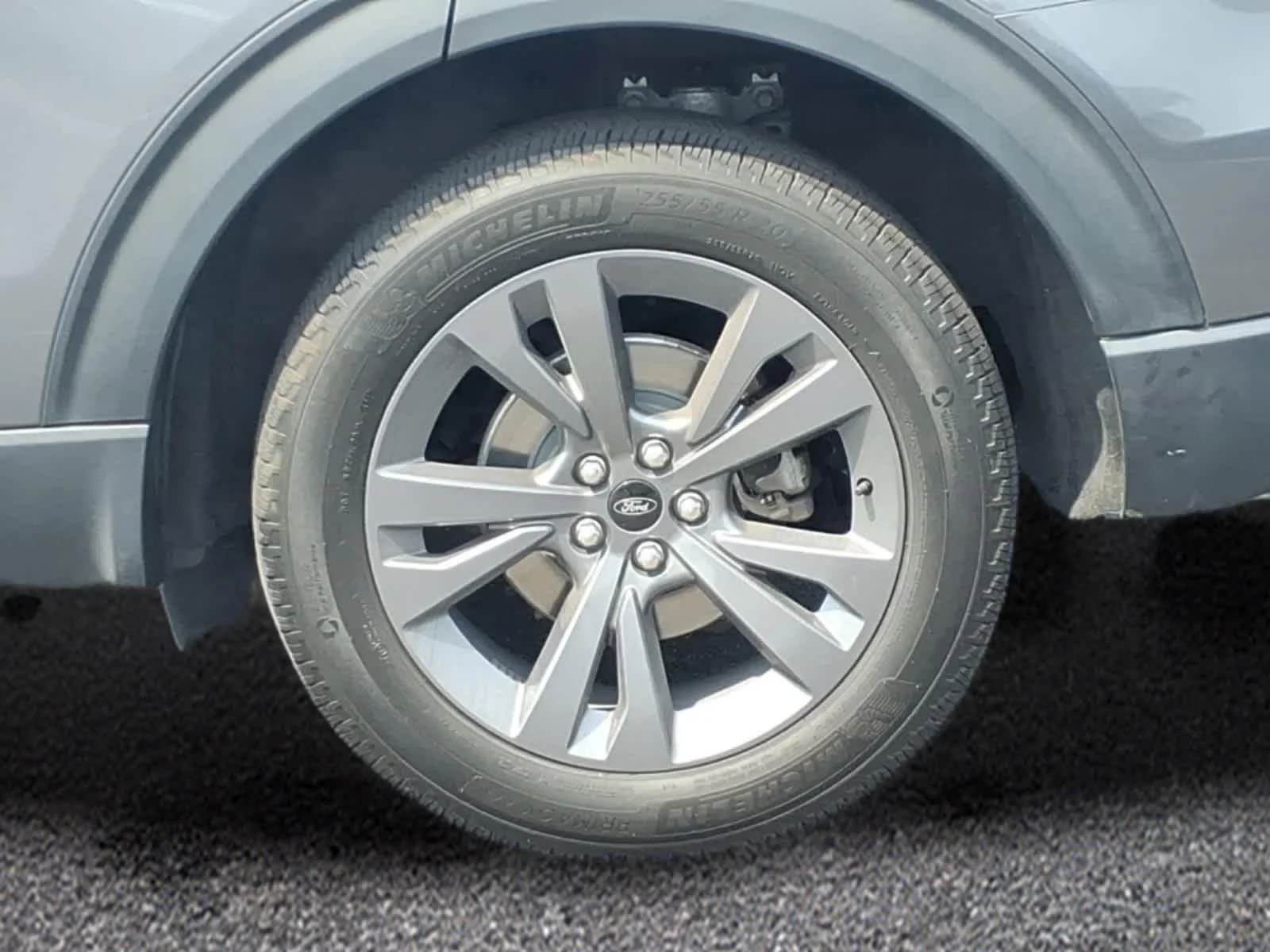 Used 2022 Carbonized Gray Metallic Ford XLT image 3